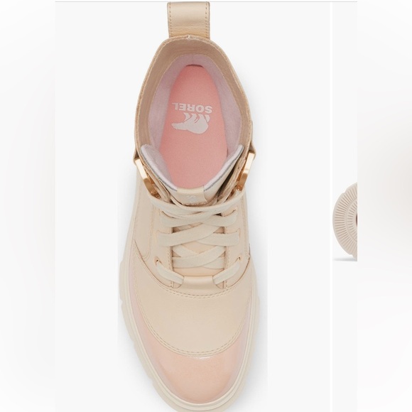 NWOB SOREL Caribou X waterproof bleached/ceramic chalk High-Top Boots size 9M - Picture 4 of 12